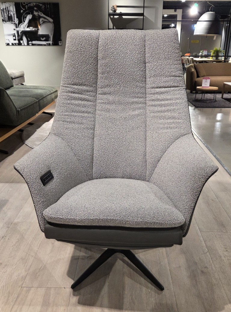(Showroommodel)Topform Relaxfauteuil Santino Grey