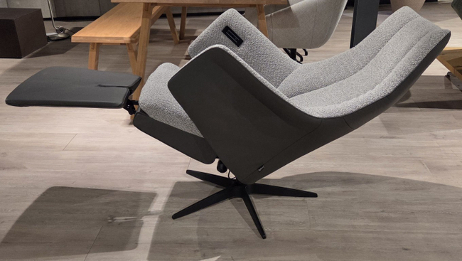 (Showroommodel)Topform Relaxfauteuil Santino Grey