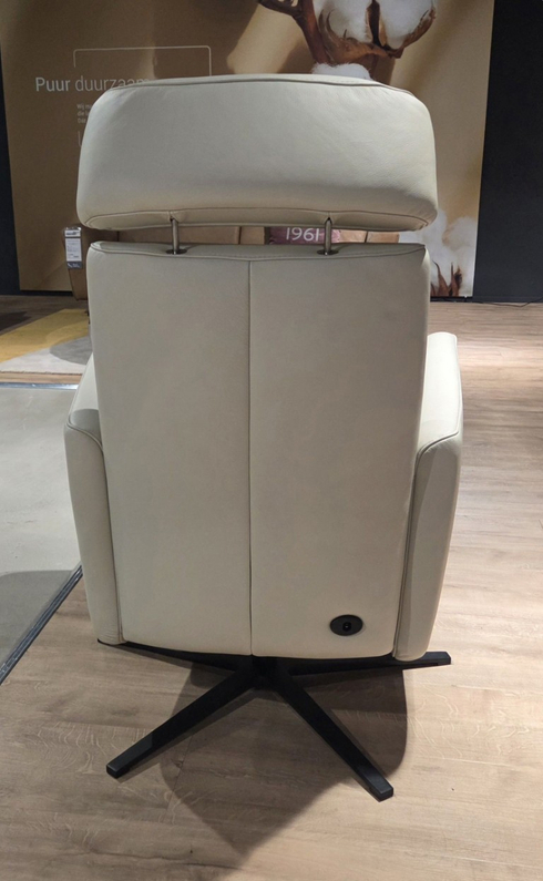 (Showroommodel) Topform Relaxfauteuil Rogier Beige