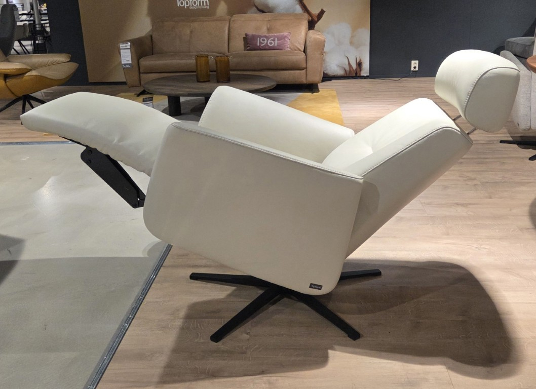 (Showroommodel) Topform Relaxfauteuil Rogier Beige