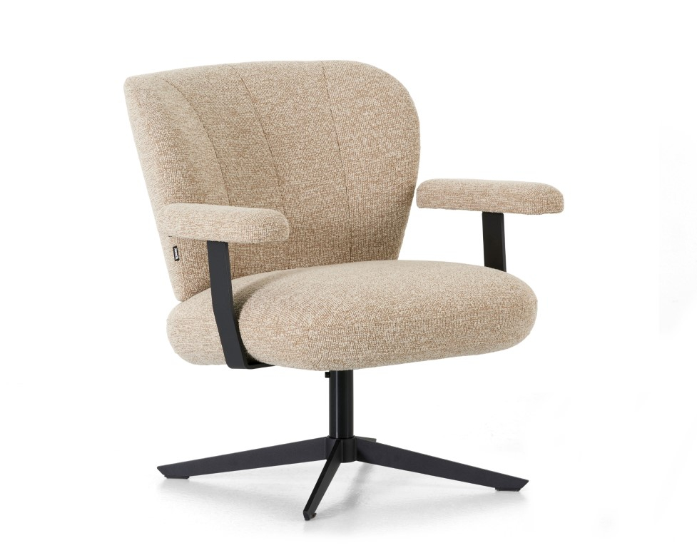 Montel Draaifauteuil Romi Sand