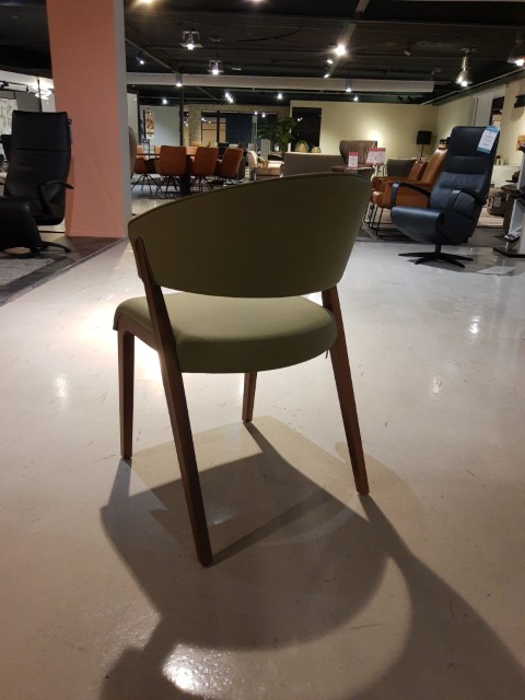 (Showroommodel) Hulsta Stoelenset S500 Olive S/6