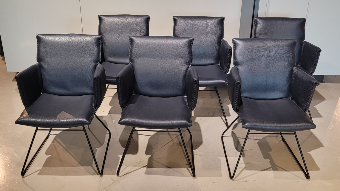 (Showroommodel) De Sede Armstoelenset DS-515 Paris