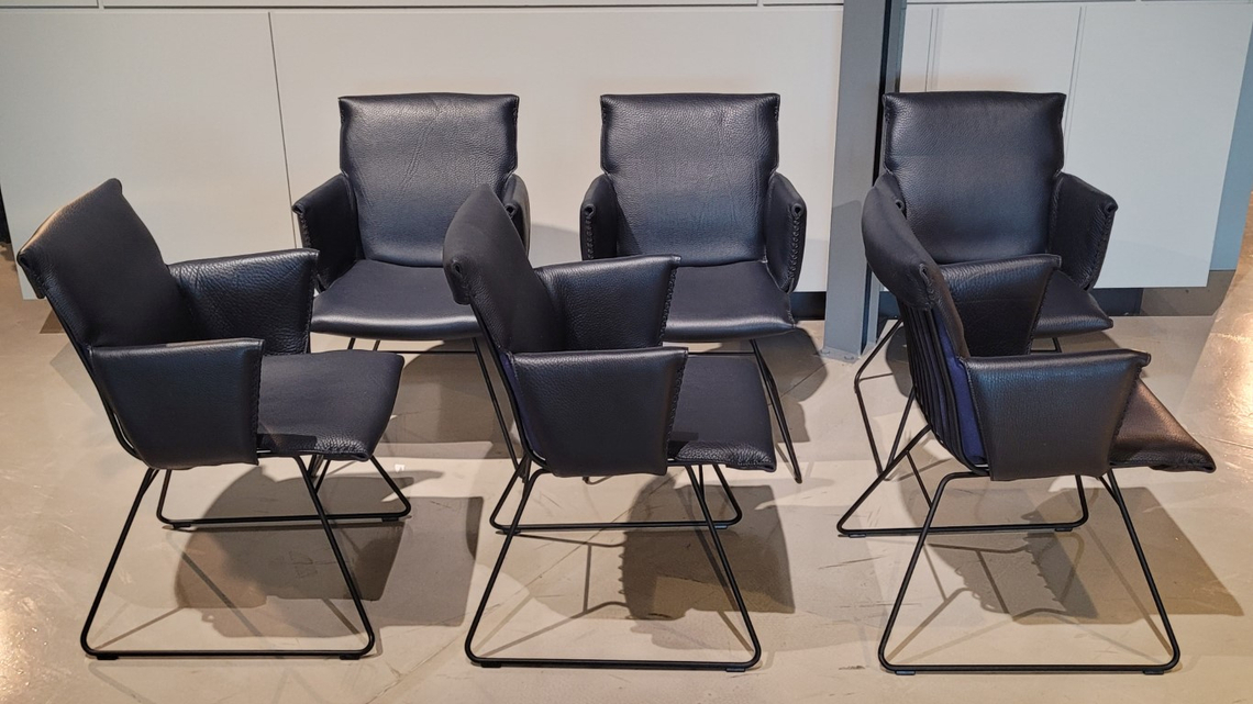 (Showroommodel) De Sede Armstoelenset DS-515 Paris