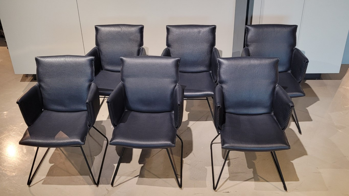 (Showroommodel) De Sede Armstoelenset DS-515 Paris