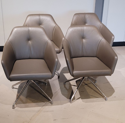 (Showroommodel) De Sede Armstoelenset DS-279 S/4