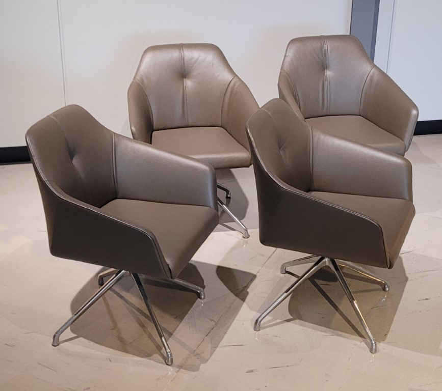 (Showroommodel) De Sede Armstoelenset DS-279 S/4