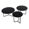 Studio Mik Salontafel RRR Set/3 Black