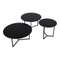 Studio Mik Salontafel RRR Set/3 Black