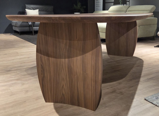 (Showroommodel) Topform Eettafel Larino Noten