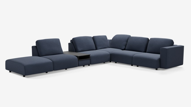 Topform Hoekbank Ovaro Royal Blue