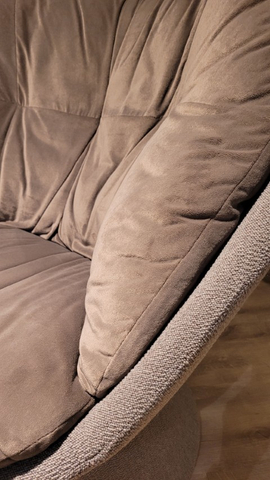 (Showroommodel) Montis Draaifauteuil & Poef Fabian