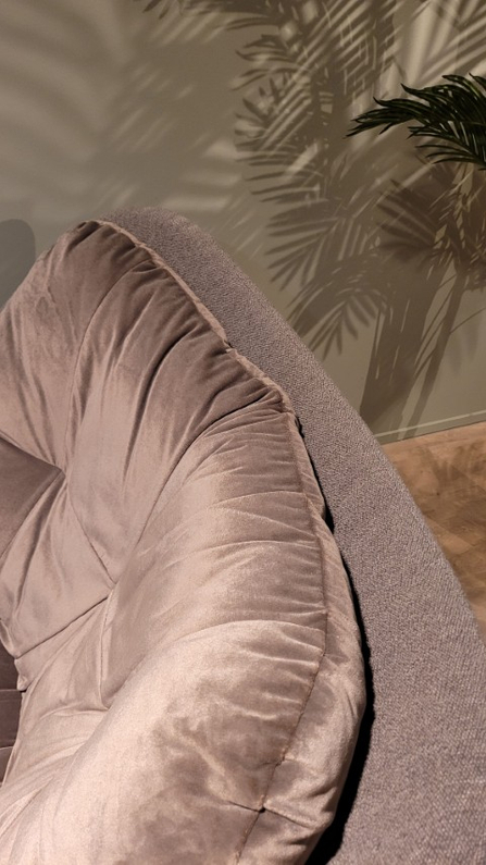 (Showroommodel) Montis Draaifauteuil & Poef Fabian