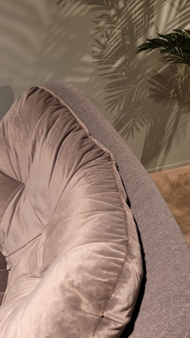 (Showroommodel) Montis Draaifauteuil & Poef Fabian