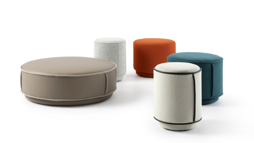 Leolux Poef Bolmin Bold 