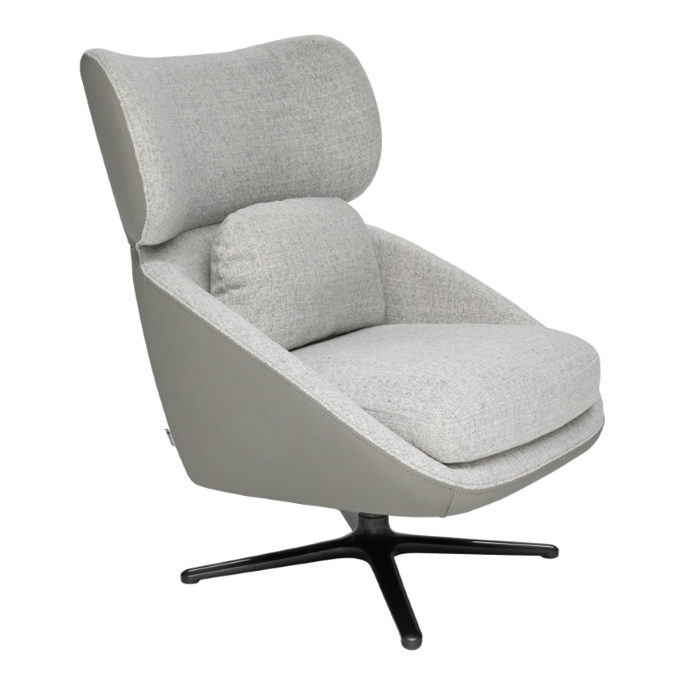 Movani Draaifauteuil Aran Grijs