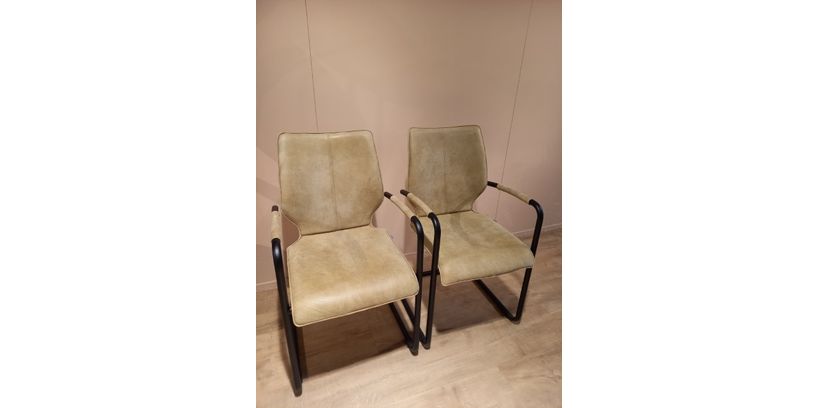 (Showroommodel)Bree's Armstoelenset Lunette S/2