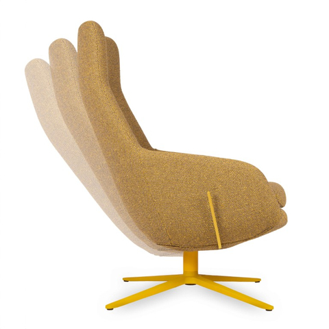 IJcoon Draaifauteuil Atlas Lounge High