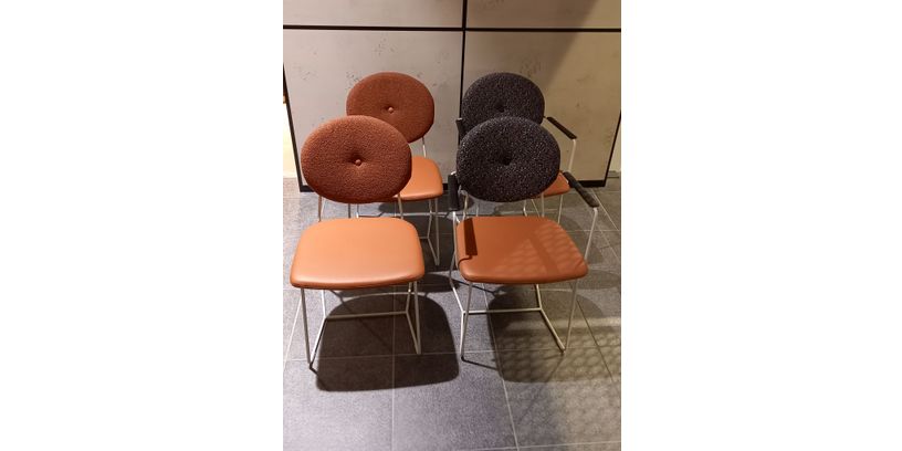 (Showroommodel) BertPlantagie Stoelenset Daisy S/4