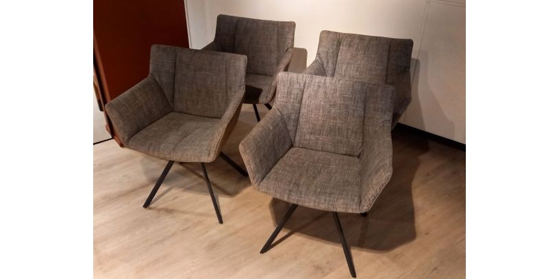 (Showroommodel) Label Armstoelenset Gustav JR S/4