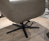 (Showroommodel)Topform Draaifauteuil&Hocker Faro