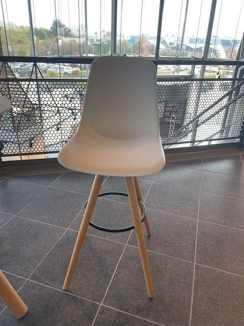 (Showroommodel) Tonon Barstoelenset Step White