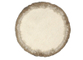 Vloerkleed Shadow Rond Beige Chalk