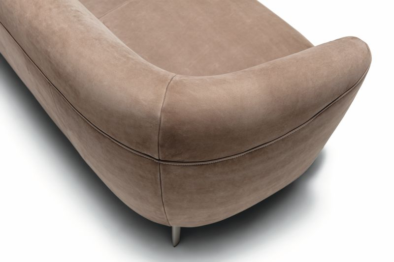 Rolf Benz Bank Incl. Voetenbank Elva Ivoor