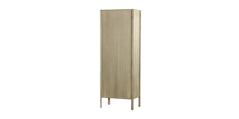 Bergkast Amalfi 1-DRS White Wash