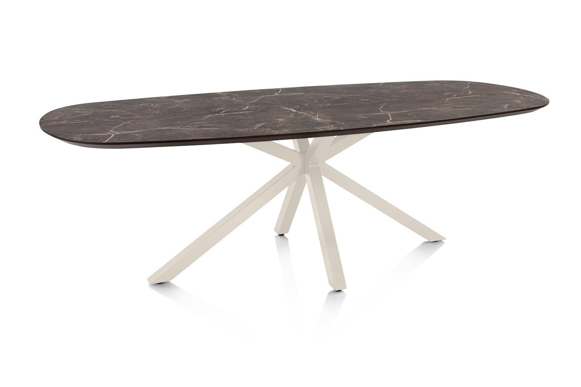 Henders & Hazel Eettafel Caletta Steelbrown
