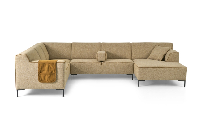 Montèl Hoekbank Fresh Mustard