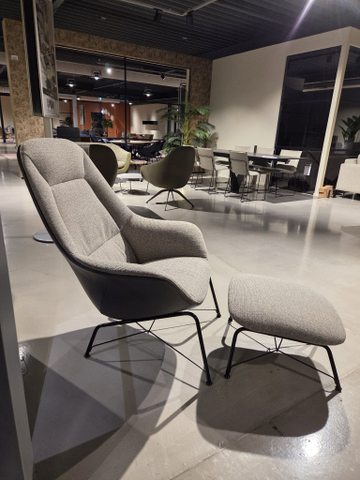 (Showroommodel) Jori Fauteuil & Poef Prelude