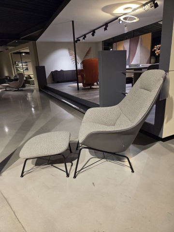 (Showroommodel) Jori Fauteuil & Poef Prelude