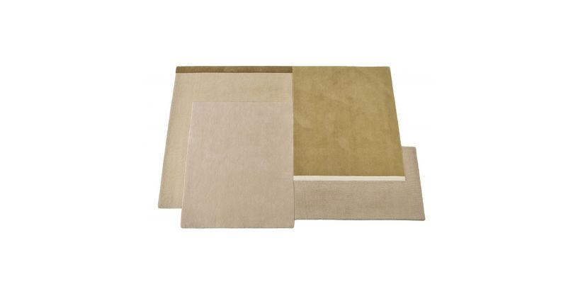 Montèl Vloerkleed Cubes Beige/Mustard