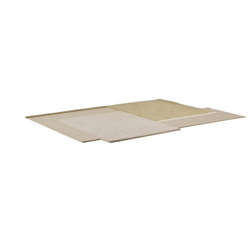 Montèl Vloerkleed Cubes Beige/Mustard