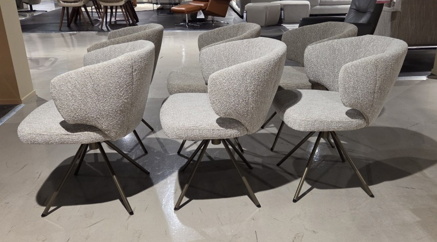 (Showroommodel) Movani Stoelenset Nivara S/6