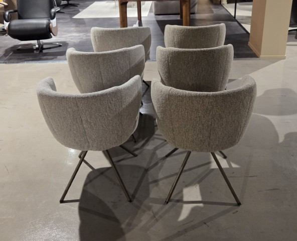 (Showroommodel) Movani Stoelenset Nivara S/6