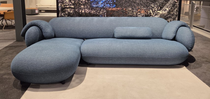 (Showroommodel)Leolux Hoekbank Pulla+ Sierkussen 