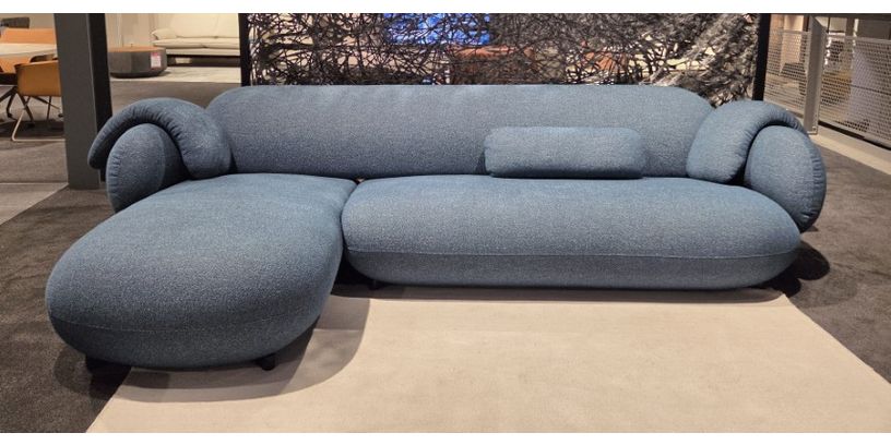 (Showroommodel)Leolux Hoekbank Pulla+ Sierkussen 