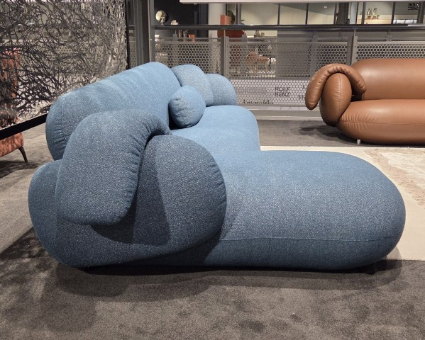 (Showroommodel)Leolux Hoekbank Pulla+ Sierkussen 