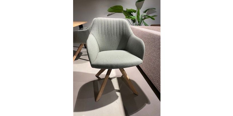 (Showroommodel)Arco Armstoelenset EaseH S/4 Groen