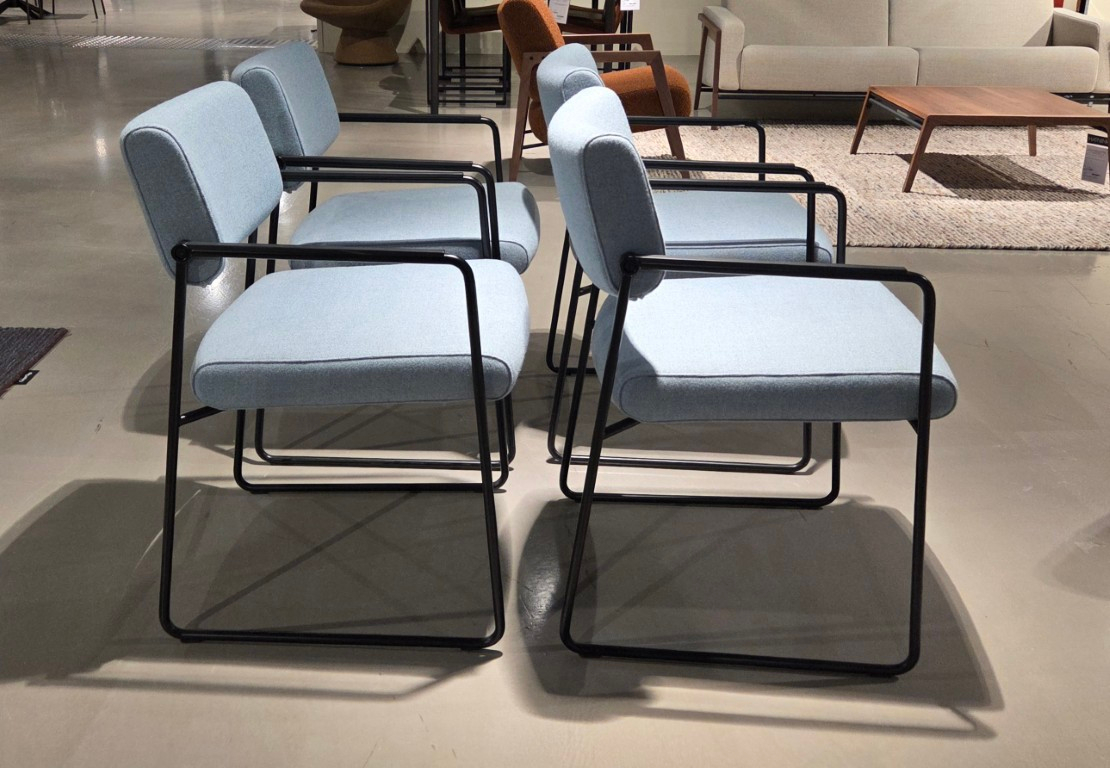 (Showroommodel)Harvink Armstoelenset Duck S/4