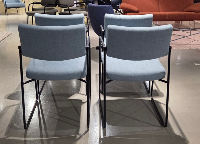 (Showroommodel)Harvink Armstoelenset Duck S/4