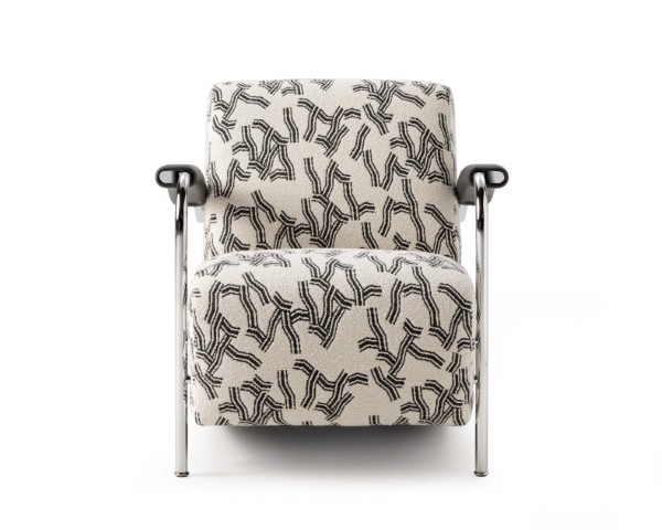 Leolux Fauteuil Scylla Black & White Laag