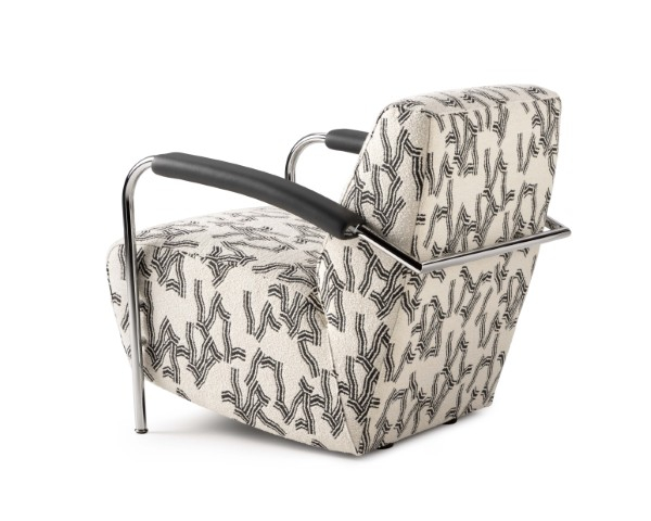 Leolux Fauteuil Scylla Black & White Laag