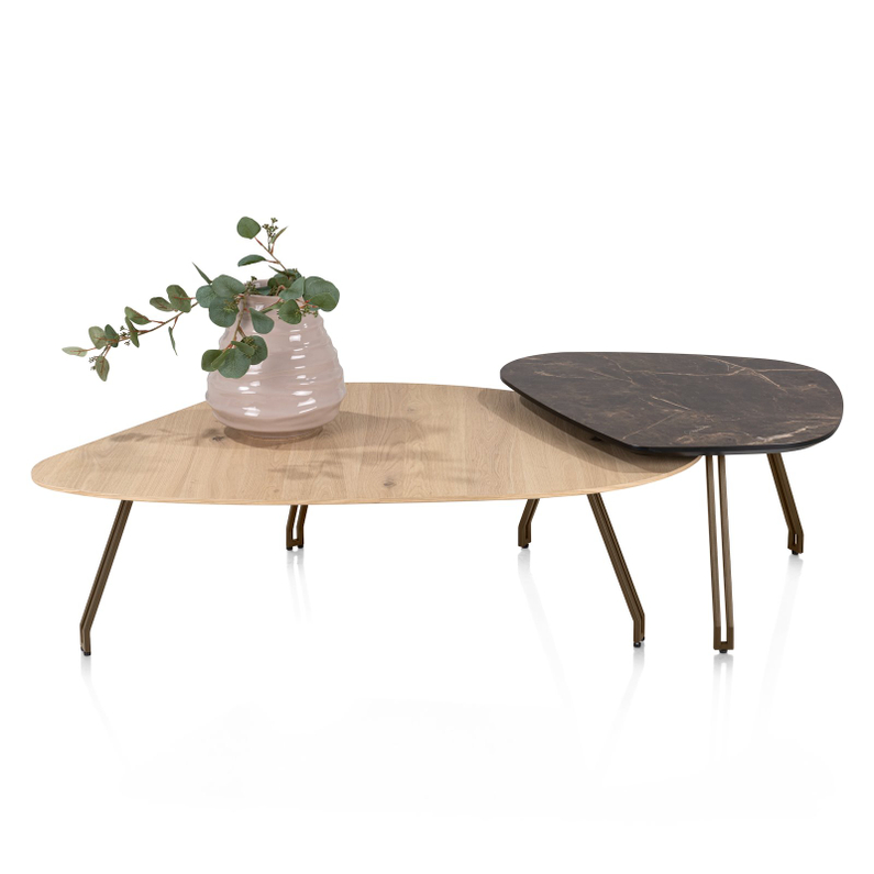 Henders & Hazel Salontafel Mogana Naturel
