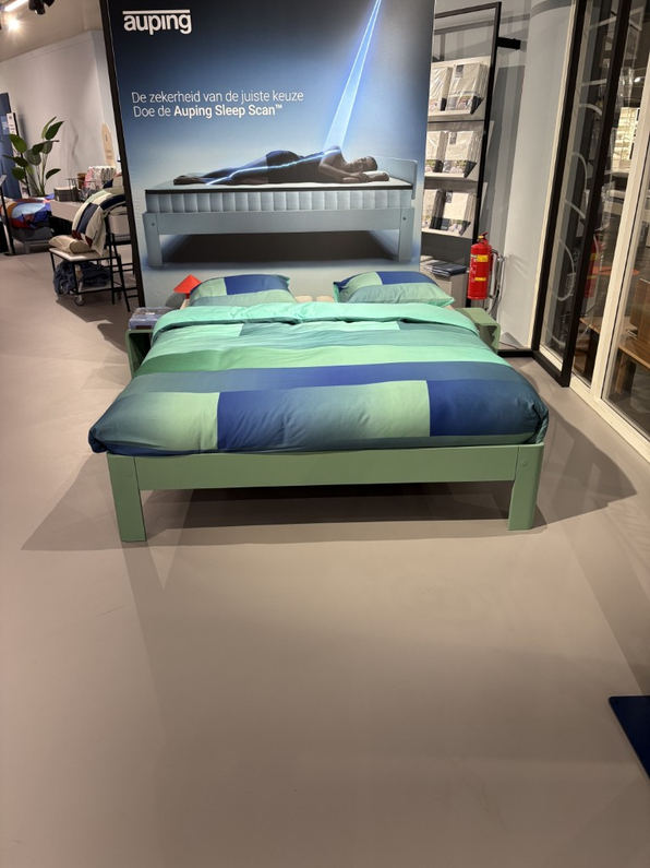 (Showroommodel) Auping Ledikant Auronde Green