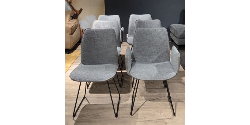 (Showroommodel) Topform Stoelenset Feysa S/6