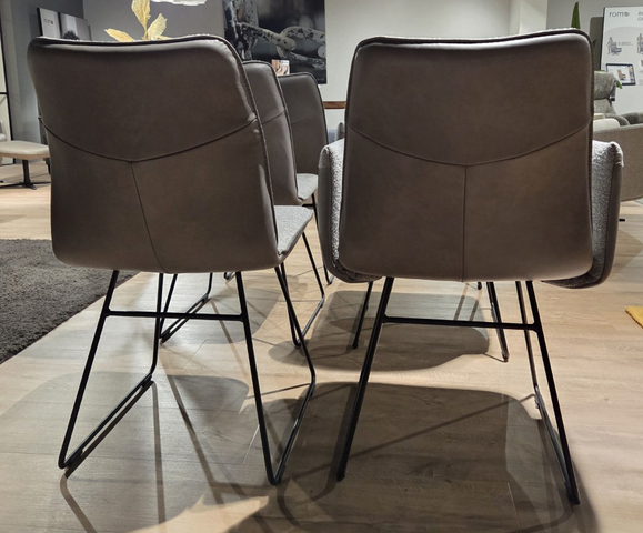 (Showroommodel) Topform Stoelenset Feysa S/6