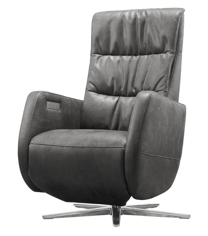 INHOUSE Relaxfauteuil Lerira S Grijs